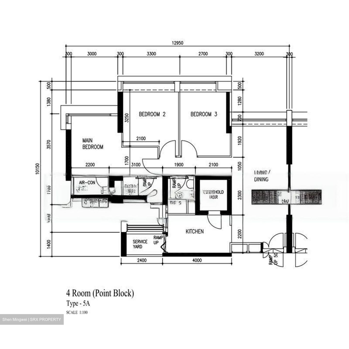 Blk 61B Strathmore Green (Queenstown), HDB 4 Rooms #456065911
